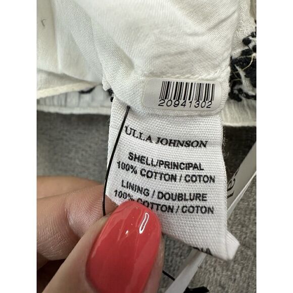 Ulla Johnson Handmade Boho White Beaded Maxi Dress Small - Picture 15 of 16